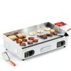 VEVOR Commercial Electric Griddle Temperature Control Silver-7