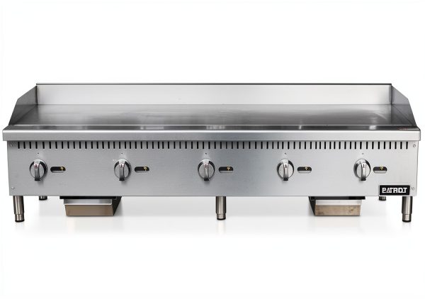 Patriot Commercial Griddle Stainless Steel 150000 BTU 5-1