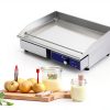 Giantex Electric Griddle Cast Iron Plate Adjustable-5