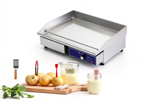 Giantex Electric Griddle Cast Iron Plate Adjustable-5
