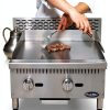 Atosa Commercial Griddle Stainless Steel Adjustable Legs-4