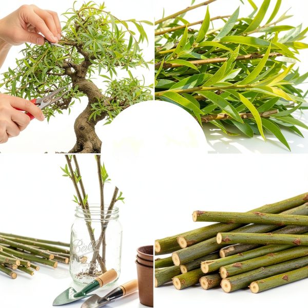 Willow Bamboo Bonsai CZ Grain Easy Grow Indoor Plant-3