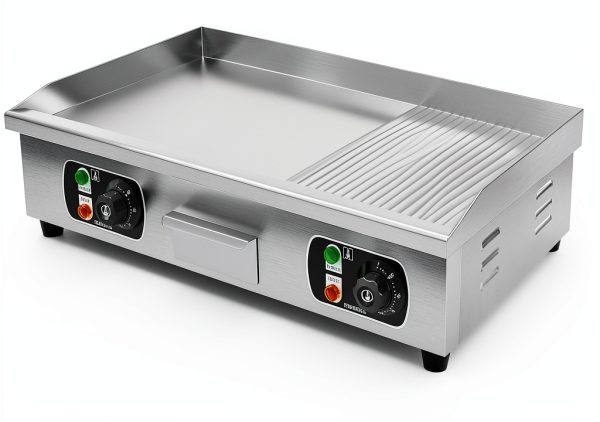 Commercial Griddle Panghuhu88 Temperature Control Stainless-1
