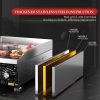 Awgpd Commercial Griddle Black Stainless Steel 1800W-6