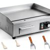 Commercial Electric Griddle Takywep Non Stick Stainless-6