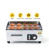Commercial Electric Griddle Takywep Non Stick Stainless-2