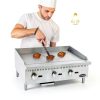 Atosa Commercial Griddle Stainless Steel Adjustable Legs-5