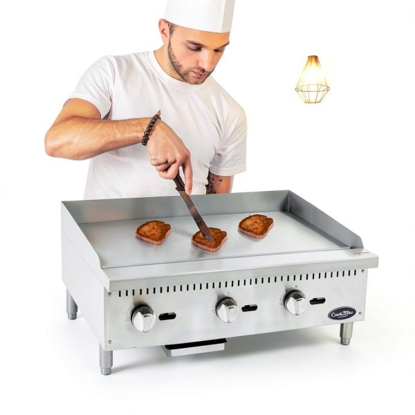 Atosa Commercial Griddle Stainless Steel Adjustable Legs-5