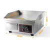 Commercial Griddle 1500W Stainless Steel Restaurant Kitchen-1