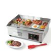 Commercial Griddle 1500W Stainless Steel Restaurant Kitchen-6