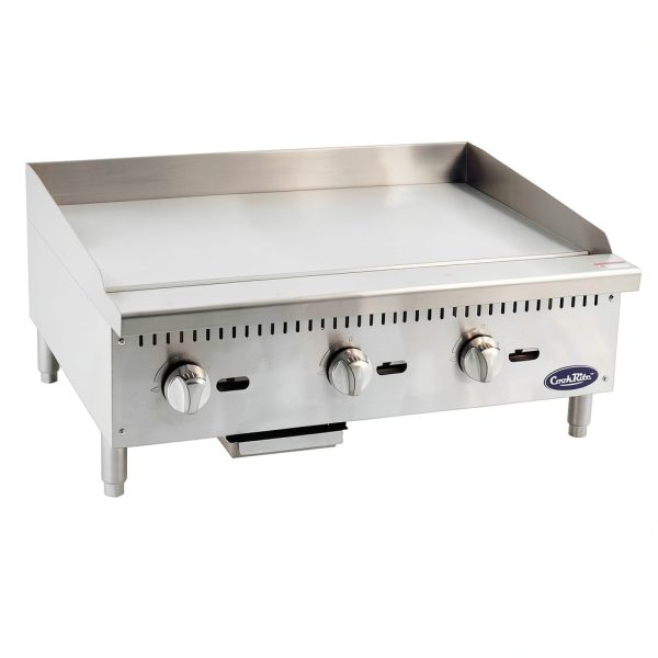 Atosa Commercial Griddle Stainless Steel Adjustable Legs-0