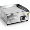 Commercial Electric Griddle Takywep Non Stick Stainless-4