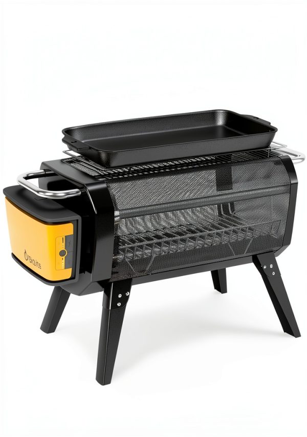 BioLite Cast Iron Griddle Outdoor Cooking FirePit Accessory-1