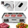 GEYOPMID Commercial Griddle Temperature Control Silver-2