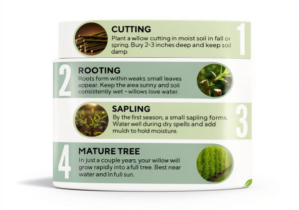 Willow Bamboo Bonsai CZ Grain Easy Grow Indoor Plant-5
