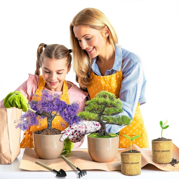 LUOJIBIE Bonsai Tree Kit Wood-4