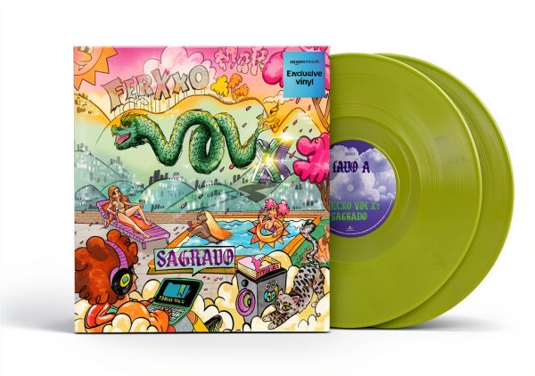 FERXXO VOL X Sagrado Green Glitter 2‑LP Vinyl-1